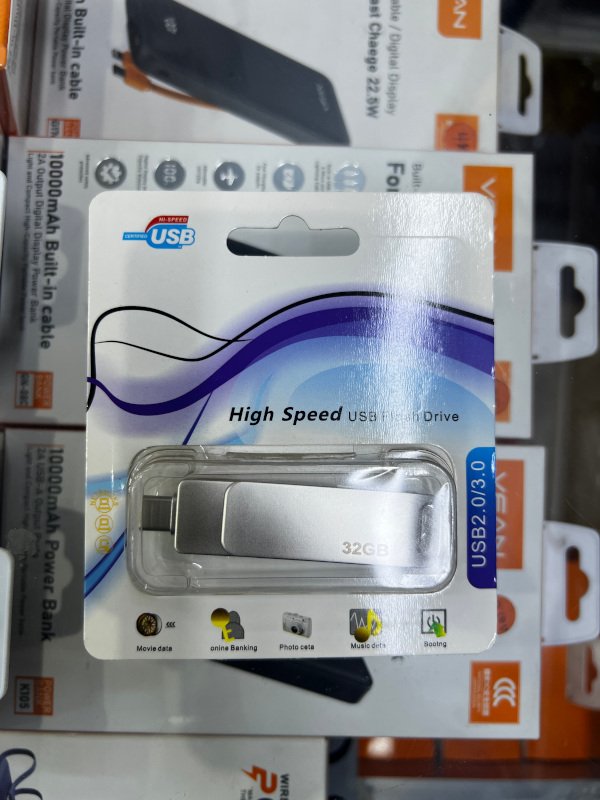 32GB High Speed USB Flash Drive
